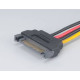 AKASA - Akasa SATA to 4pin Molex adapter 0,15 m - ak-cbpw03-15